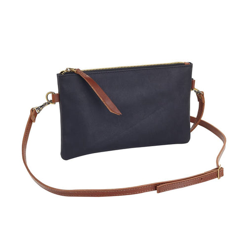 The Gramercy Foldover Clutch + Crossbody Bag | Pony Hair in Safari