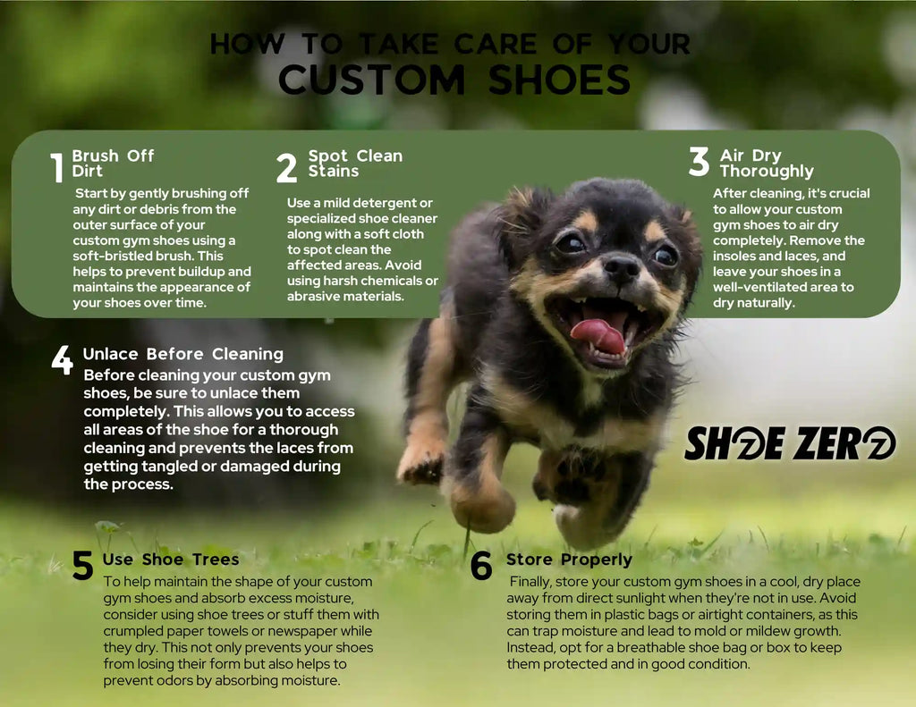 Tips for taking care of your custom shoes with Shoe Zero