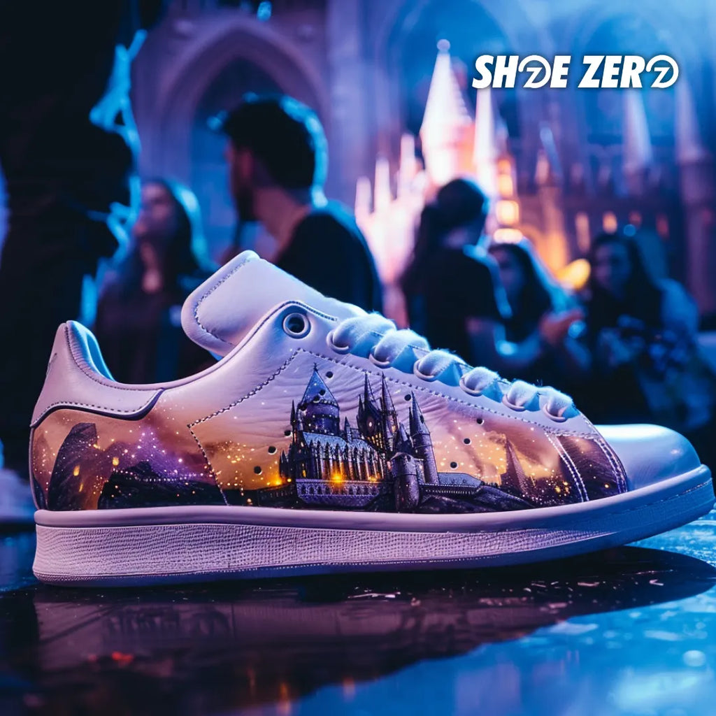 Shoe Zero customized shoe on a stage