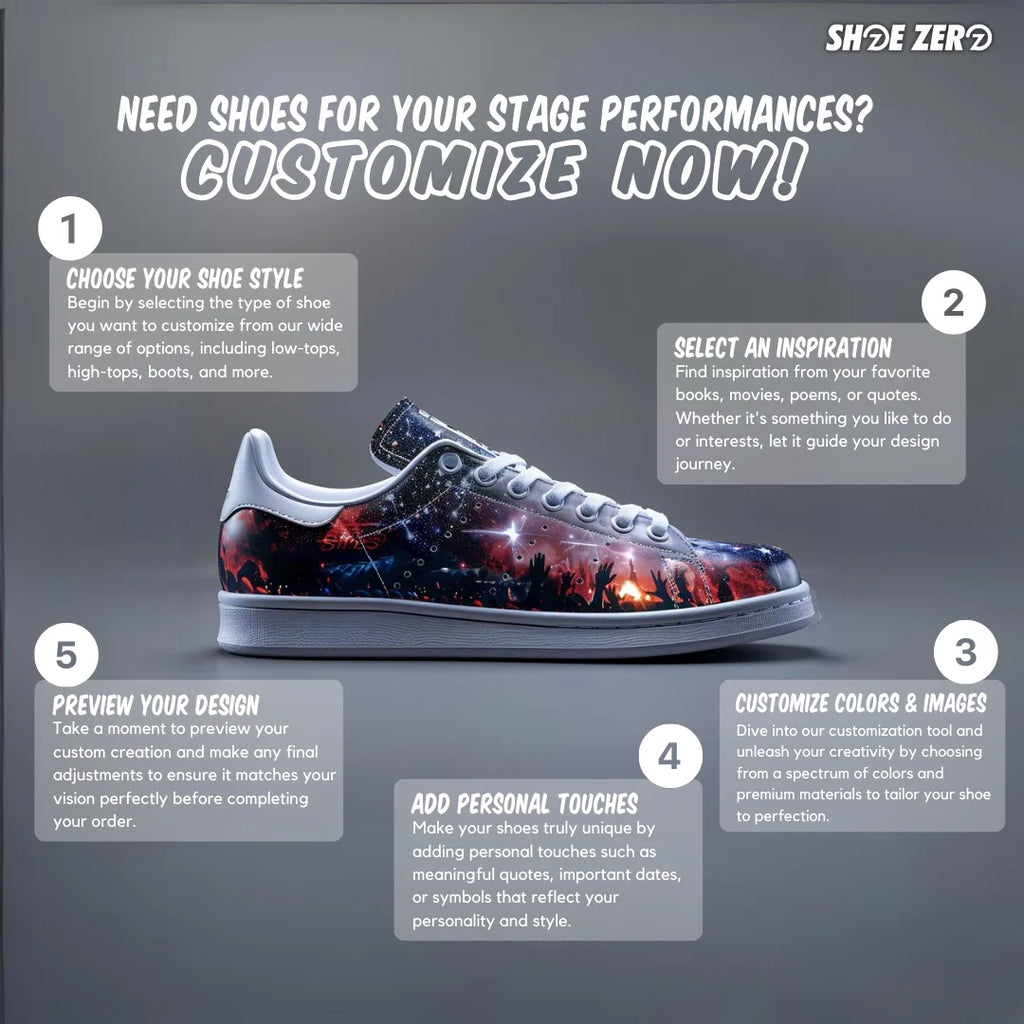 Shoe Zero customized shoe and how to do it