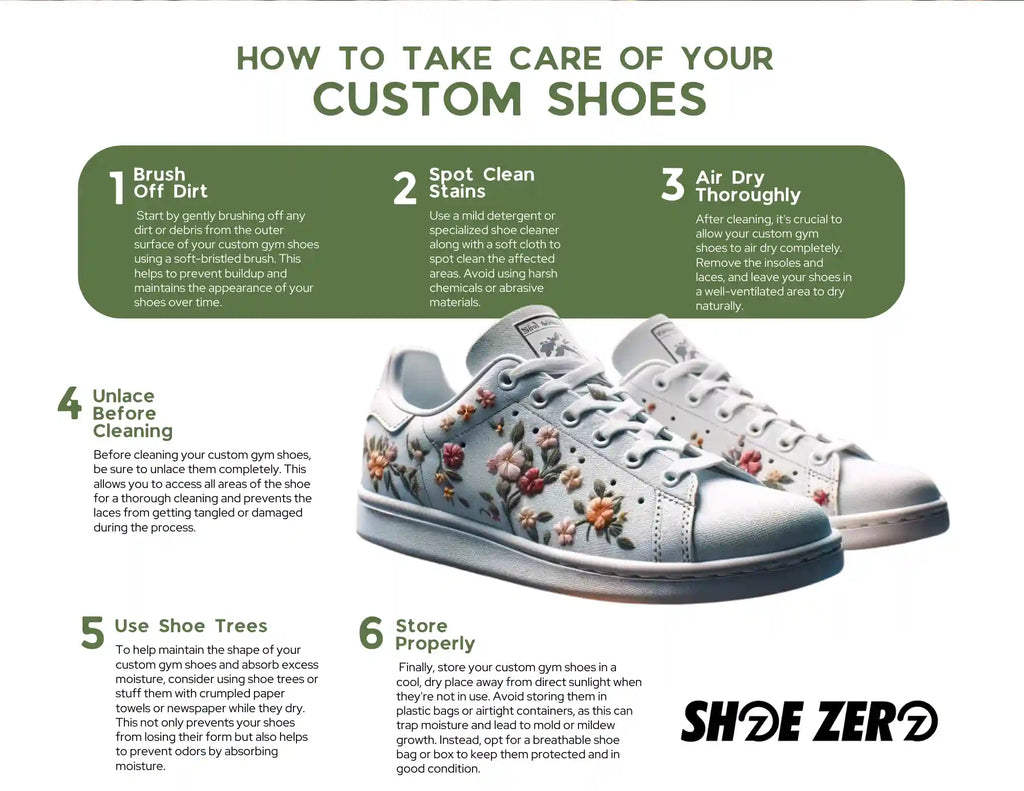 Customer-friendly guide to taking care your custom shoes with Shoe Zero