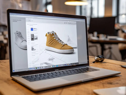 researching for customized shoe designing