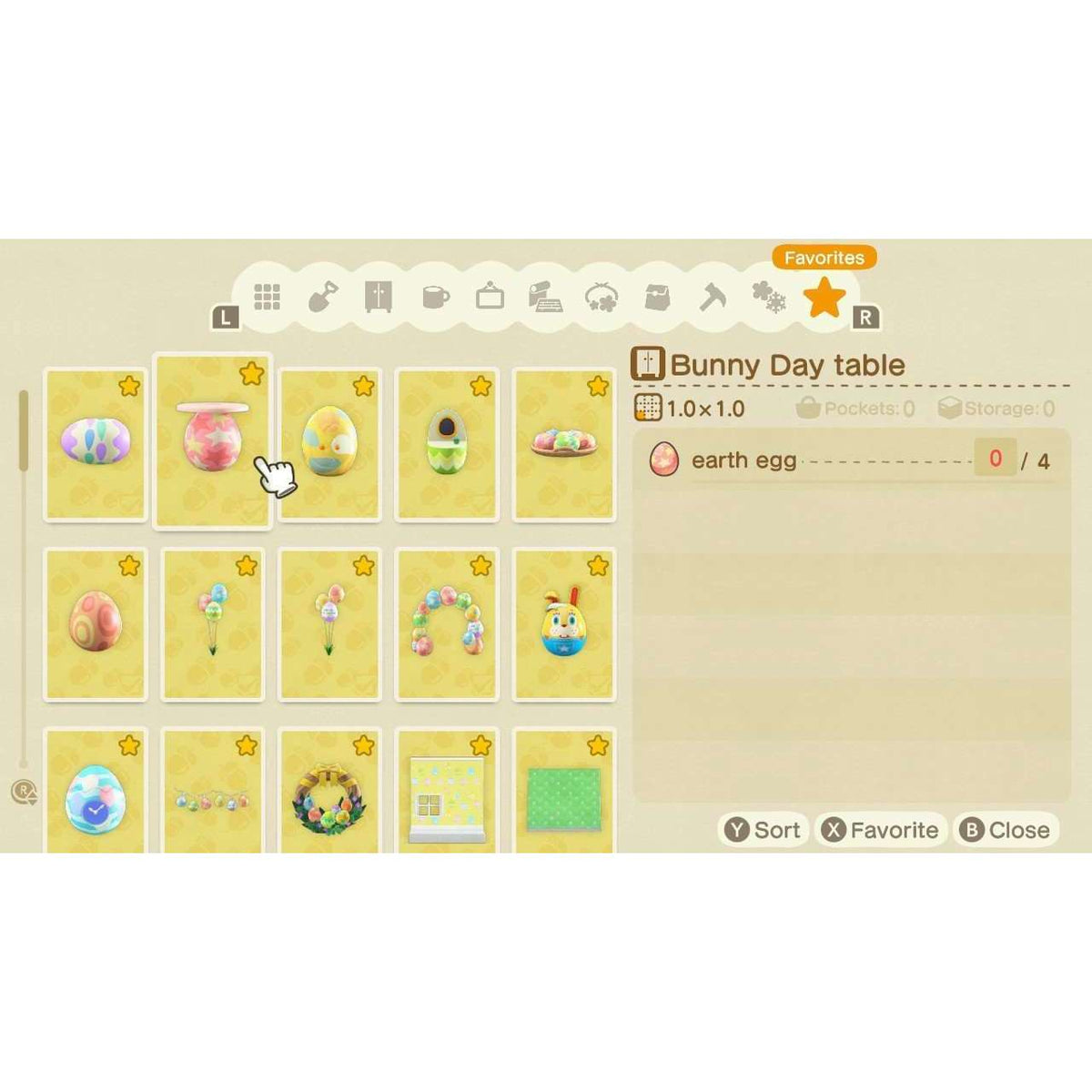 Animal Crossing New Horizons Bunny Day DIY Recipes | NooksHub