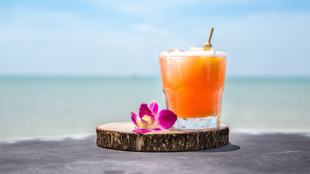 Tropical Sunset Mocktail