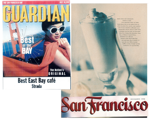 Guardian cover and San Francisco cover featuring White Hot Chocolate