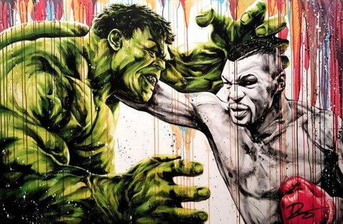 Mike Tyson vs Hulk