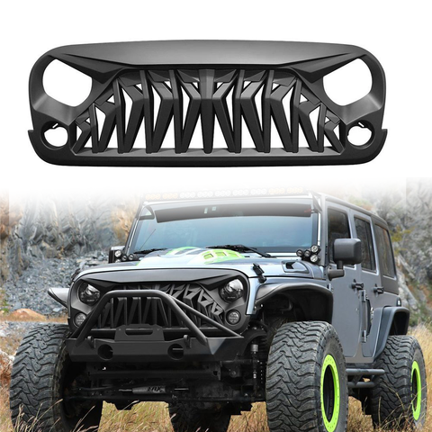 4x4 Front grille for Jeep wrangler JK accessories 2007-2017 – Vanlin Auto