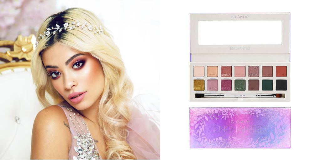 Amara’s Enchanted Forest AEF shopaef womens queen colorful makeup color psychology sigma pink eyeshadow