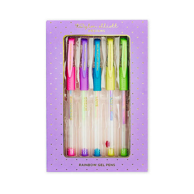 Rainbow Sparkle Gel Pen Set