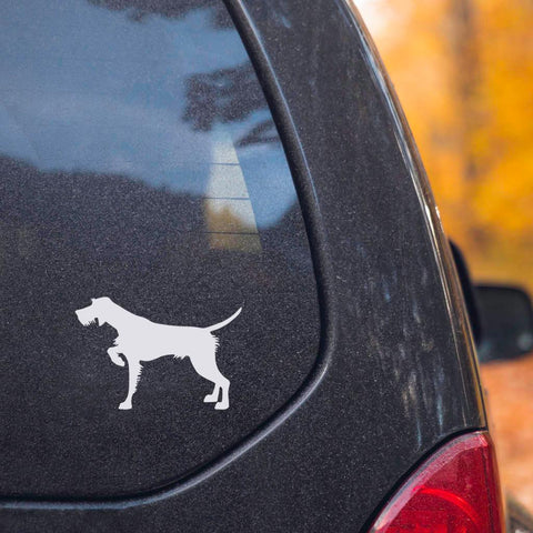Wirehaired Pointer Griffon Dog Car Decal Transfer Sticker