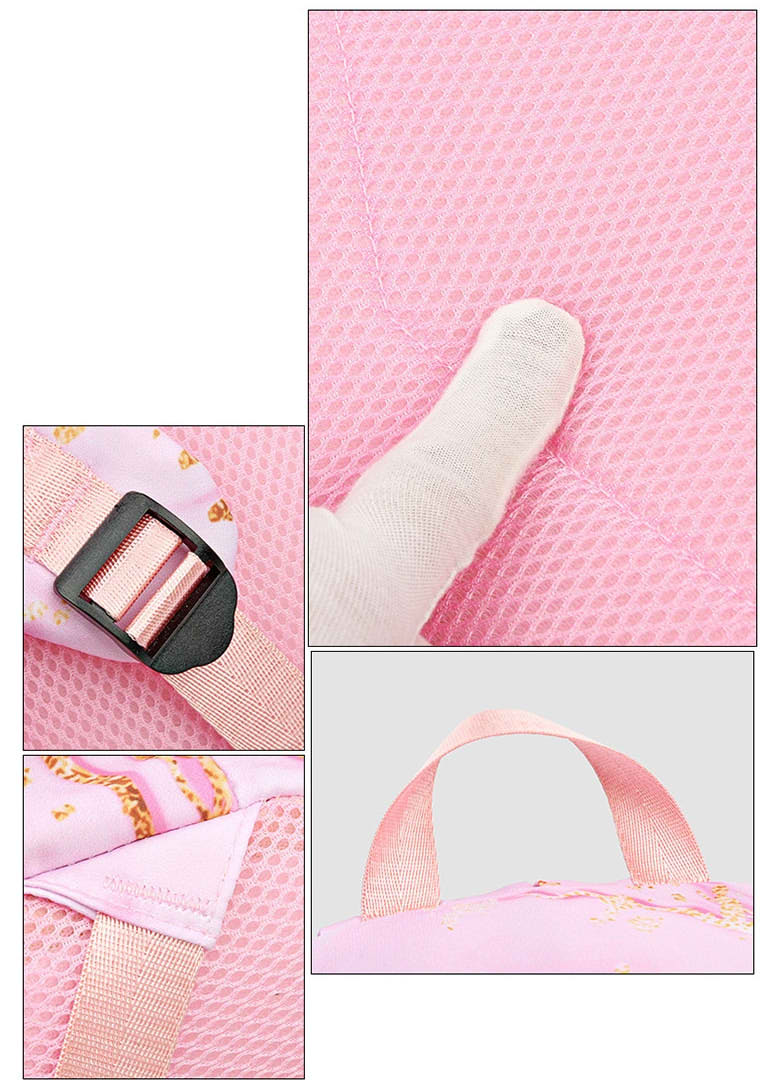 Kit Mochila Escolar Estampa Animada e Bolsa Extra - Grande Capacidade