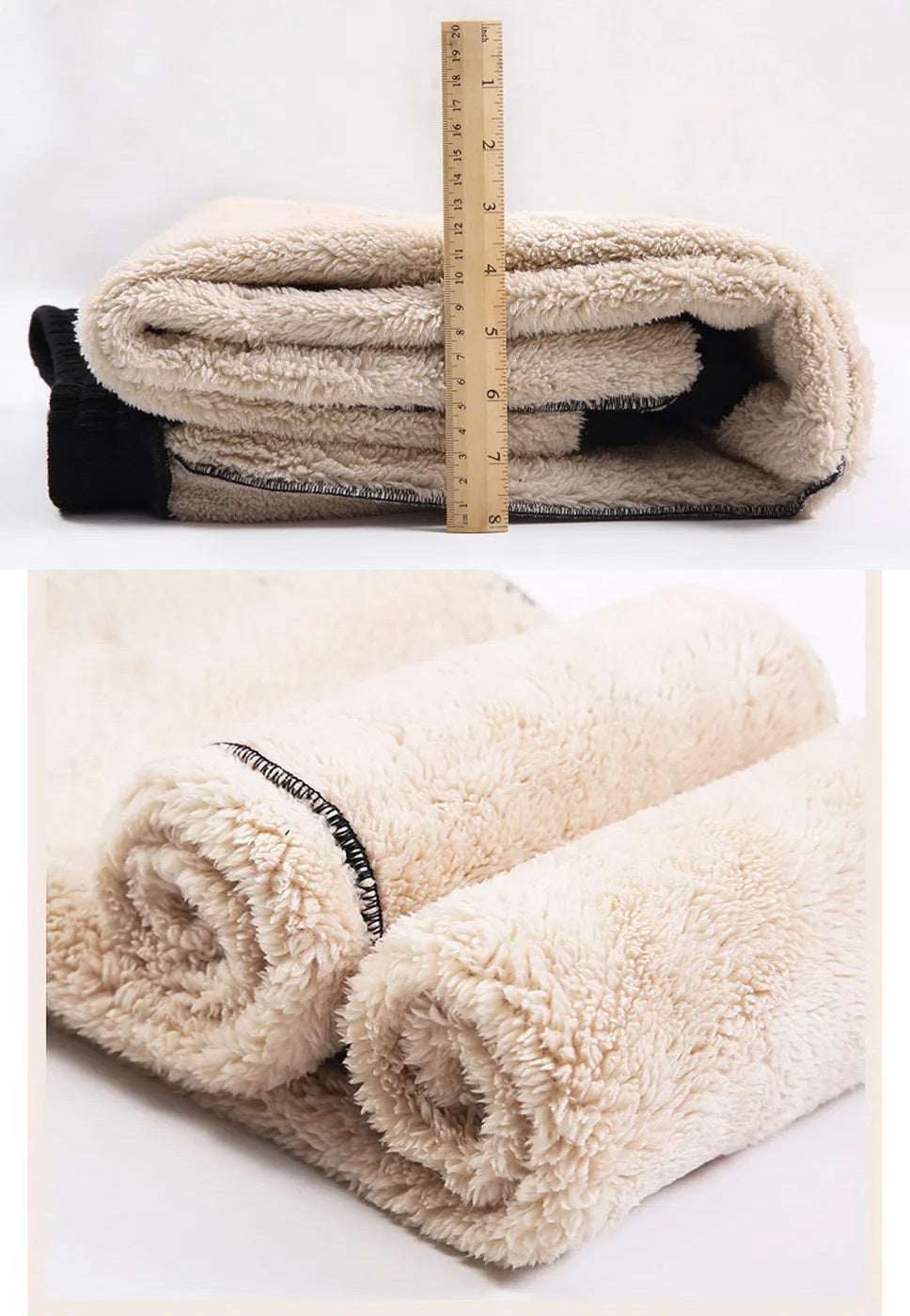 Calça Legging Térmica de Veludo para Frio Feminina - Lã Aveludado