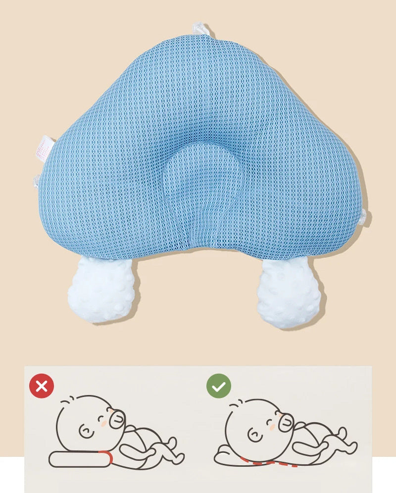 Aconcheguinho - Travesseiro Anatômico Premium e Antialérgico para Bebês