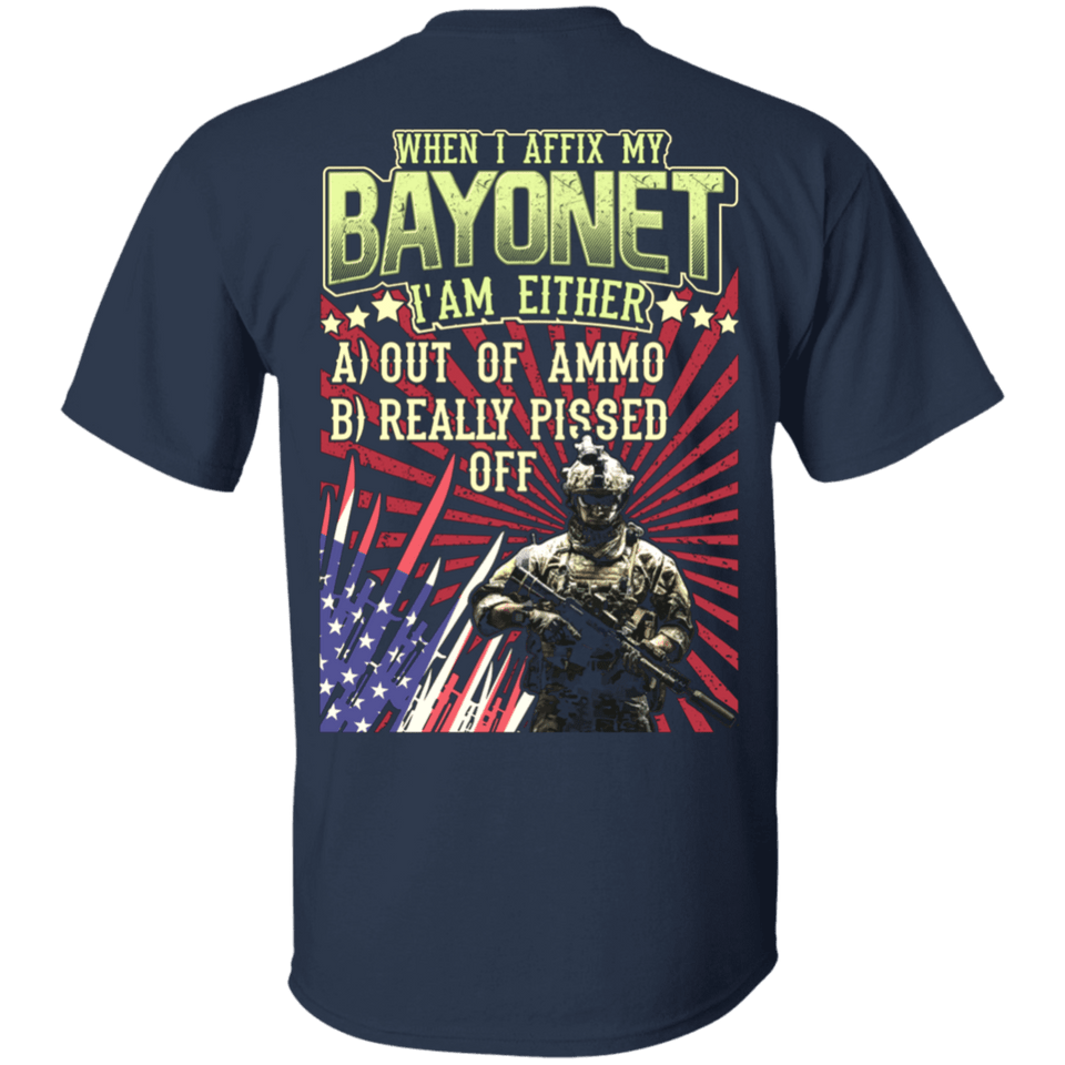 Apparel T-Shirt / Navy / 4XL Fix Bayonets large