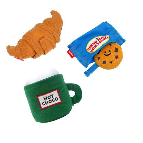 French Croissant Dog Toy