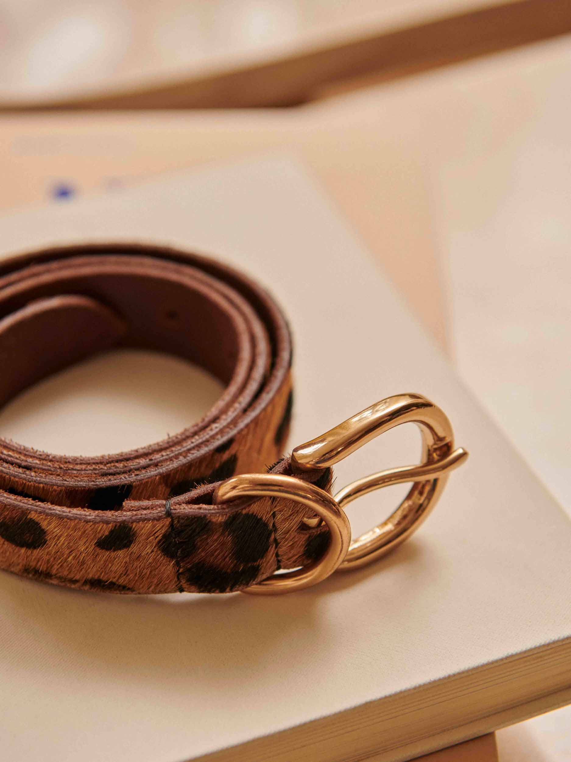 ceinture astrid, leopard / t2