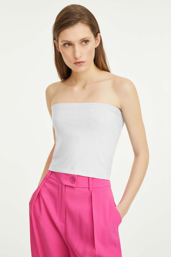BASIC BANDEAU TOP IN LIGHT JERSEY