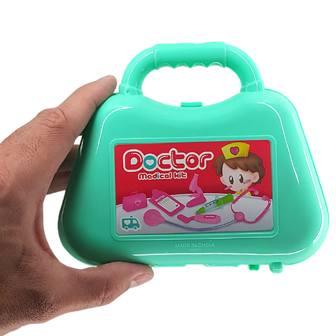 Pretend Play Set Medical Doctor For Kids 4 Piece 7 x 6 inch Case