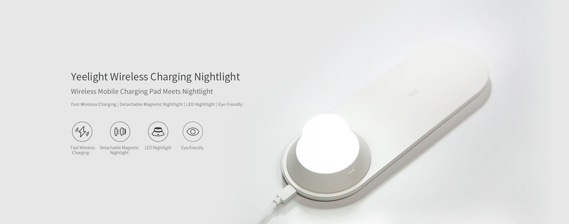 wireless charger night light