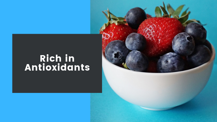 Berries Rich in antioxidants