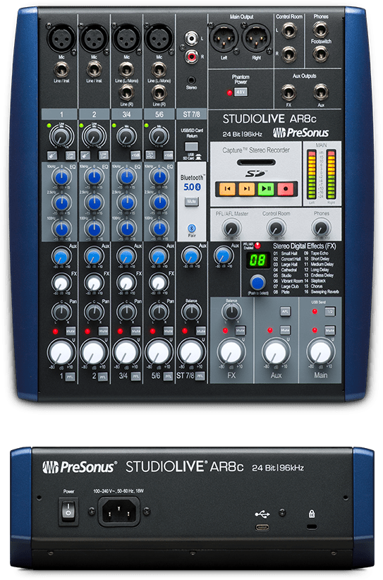 PreSonus StudioLive AR8c – Mission Synths