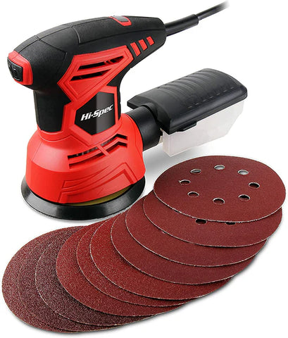 Hi-Spec 2A 240W Random Orbital Palm Sander