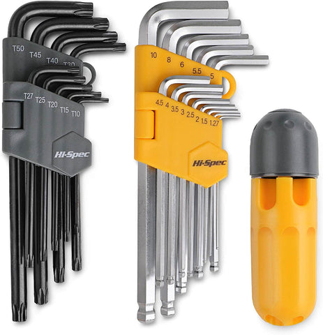 Hex  Allen Key Wrench Sets - Tools every DIY mechanic needs