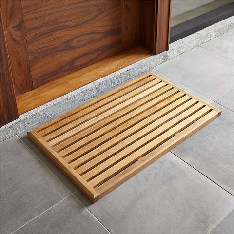 Wooden Door Mat