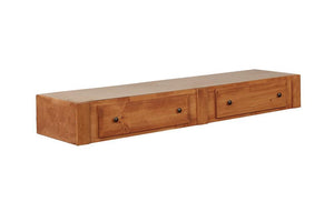 Wrangle Hill Collection - Wrangle Hill 2-drawer Under Bed Storage Amber Wash