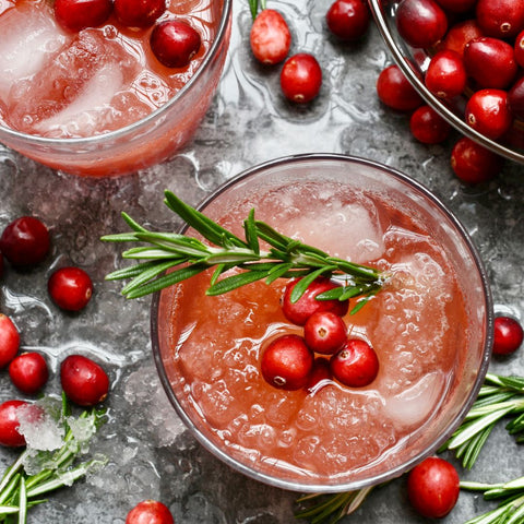 Easy Christmas Punch Gin Cocktail