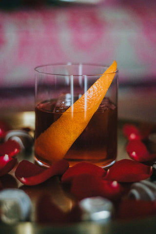 Rose Negroni Cocktail