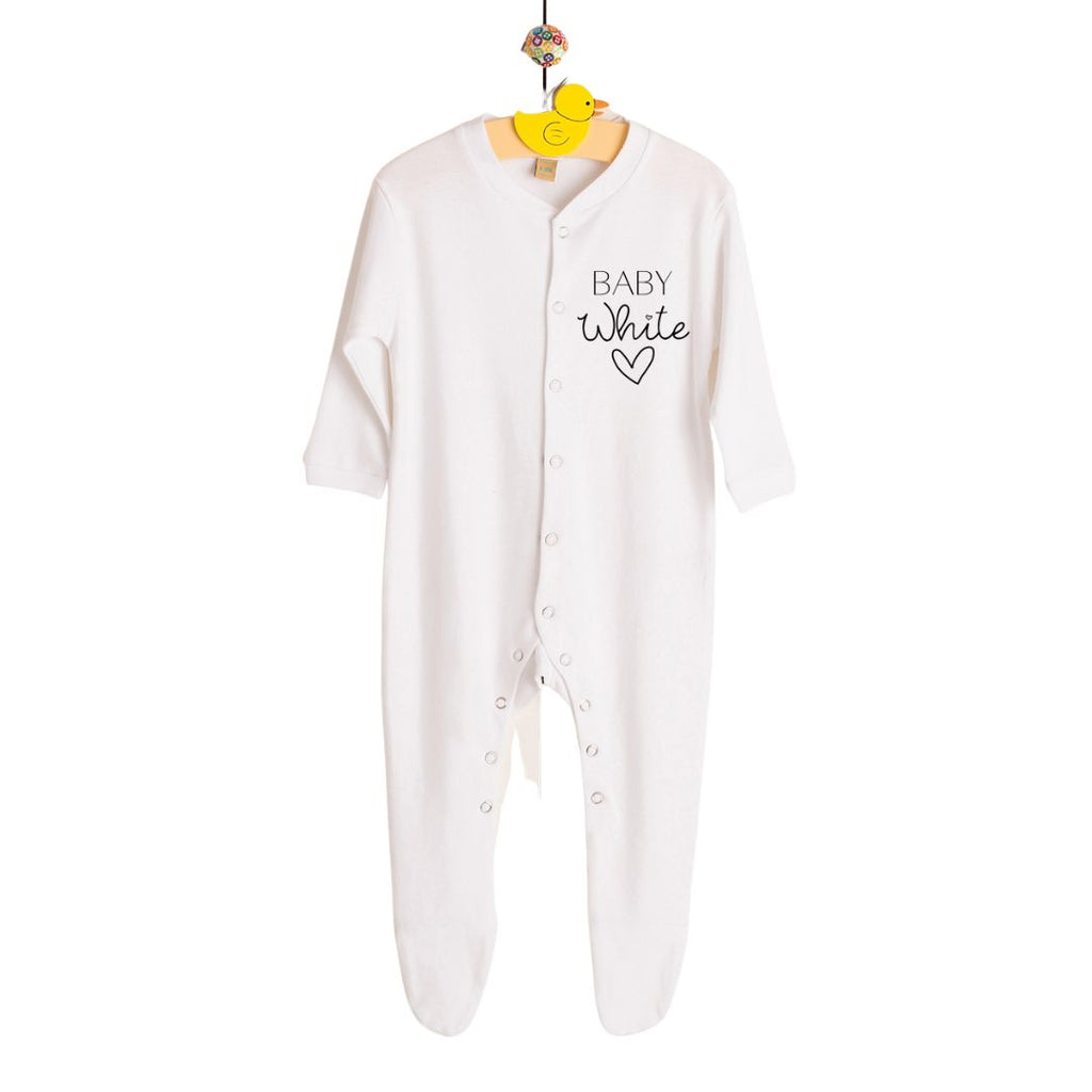 Personalised Buttoned Sleepsuit