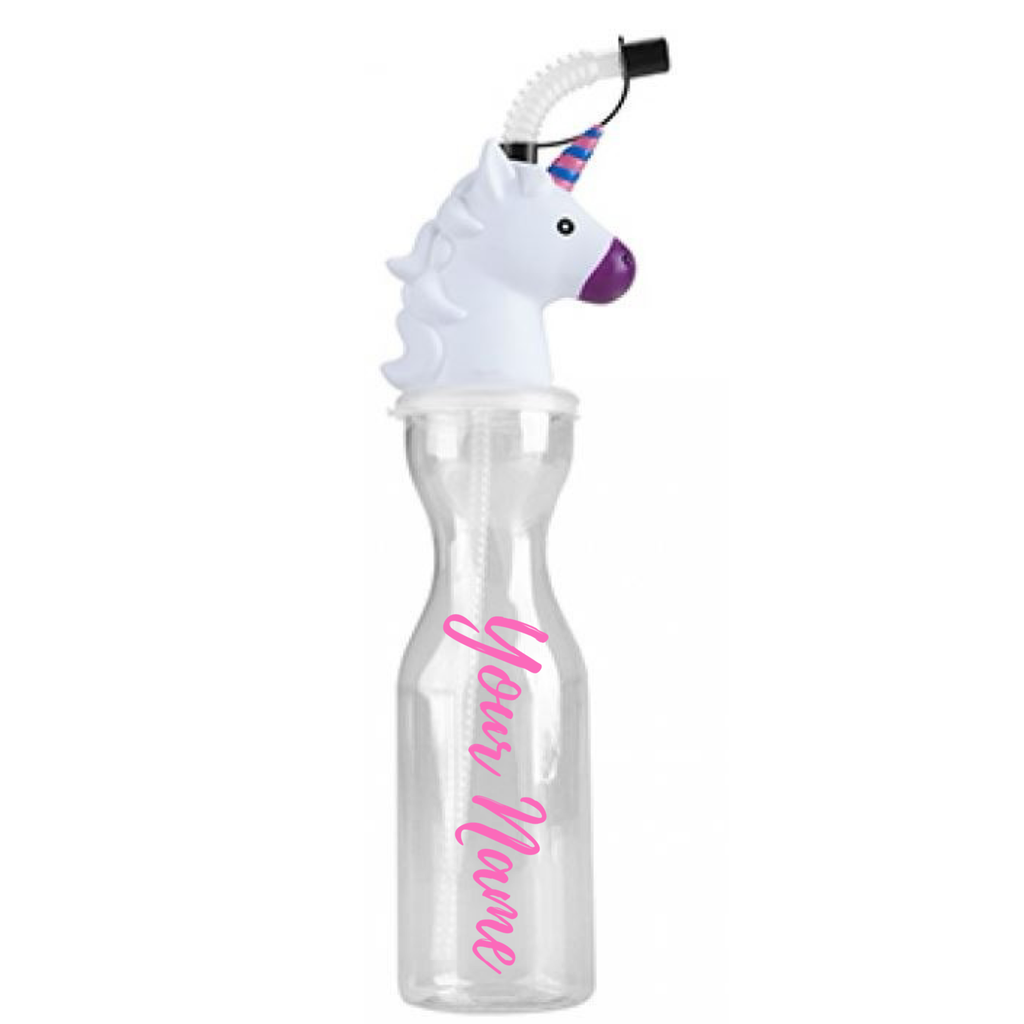 Personalised Unicorn Bottle
