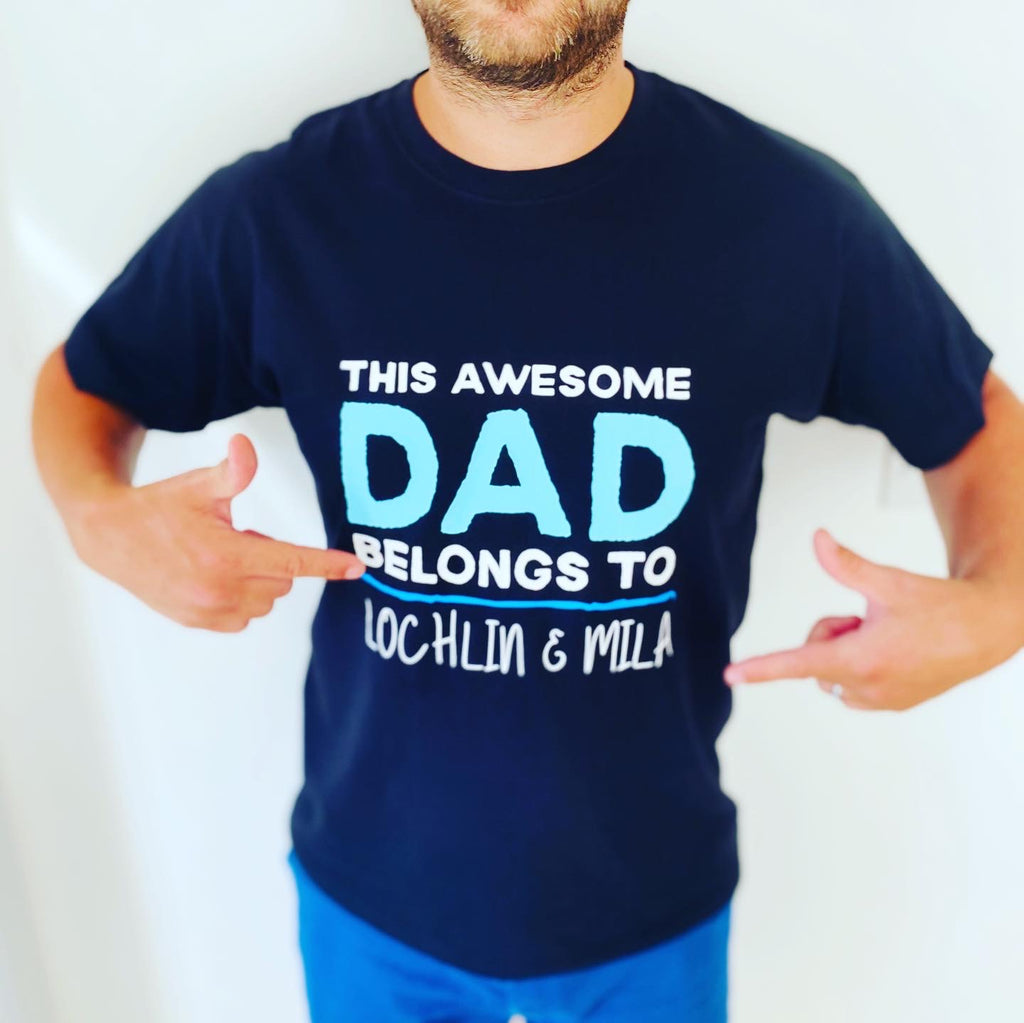 Personalised Dad T-shirt