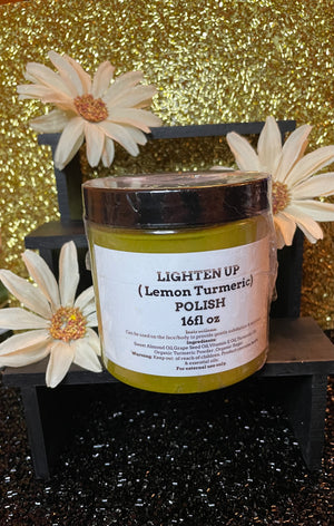 Lighten Up ( Lemon Turmeric) Polish - Shan's Naturals LLC