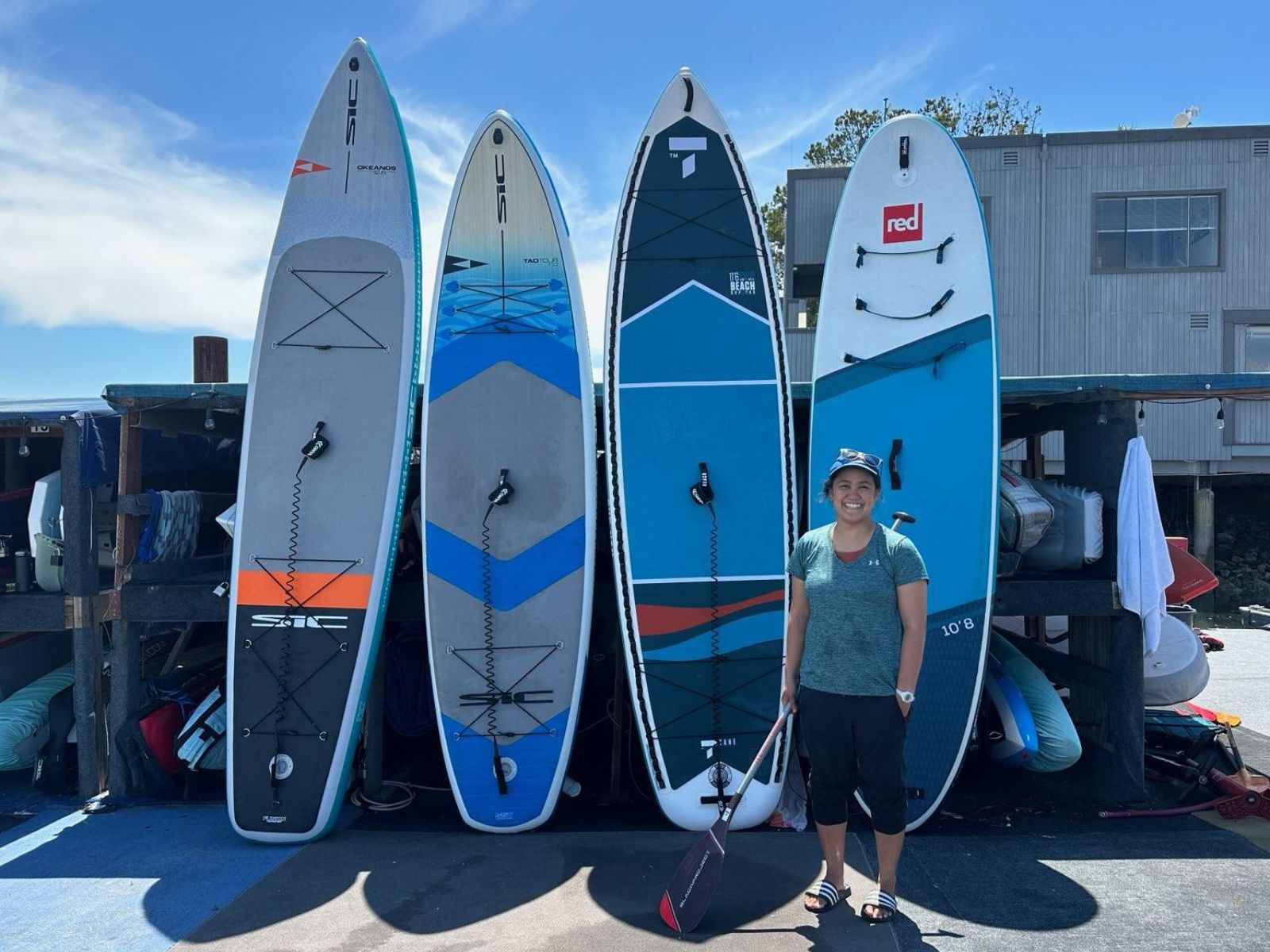 mike's paddle board selection