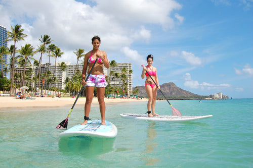 waikiki hawaii paddle board 