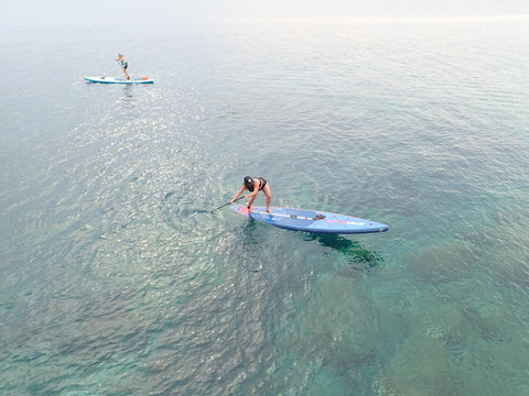 SUP in Croatia, Victoria Anweiler, Mike's Paddle Programs Director
