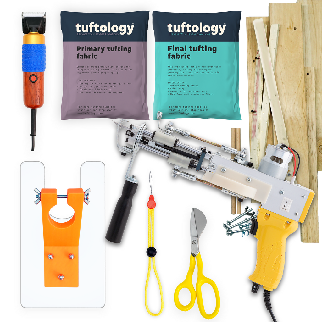 Kit Tufting Gun - L'Angolo delle Idee - Merceria Creativa