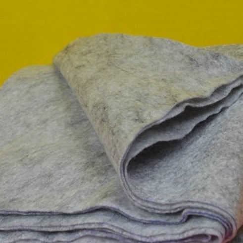 Gray white woven final backing cloth