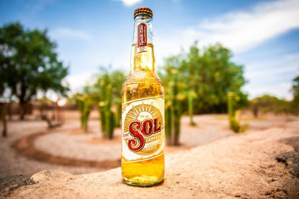 Cerveza mexicana Sol