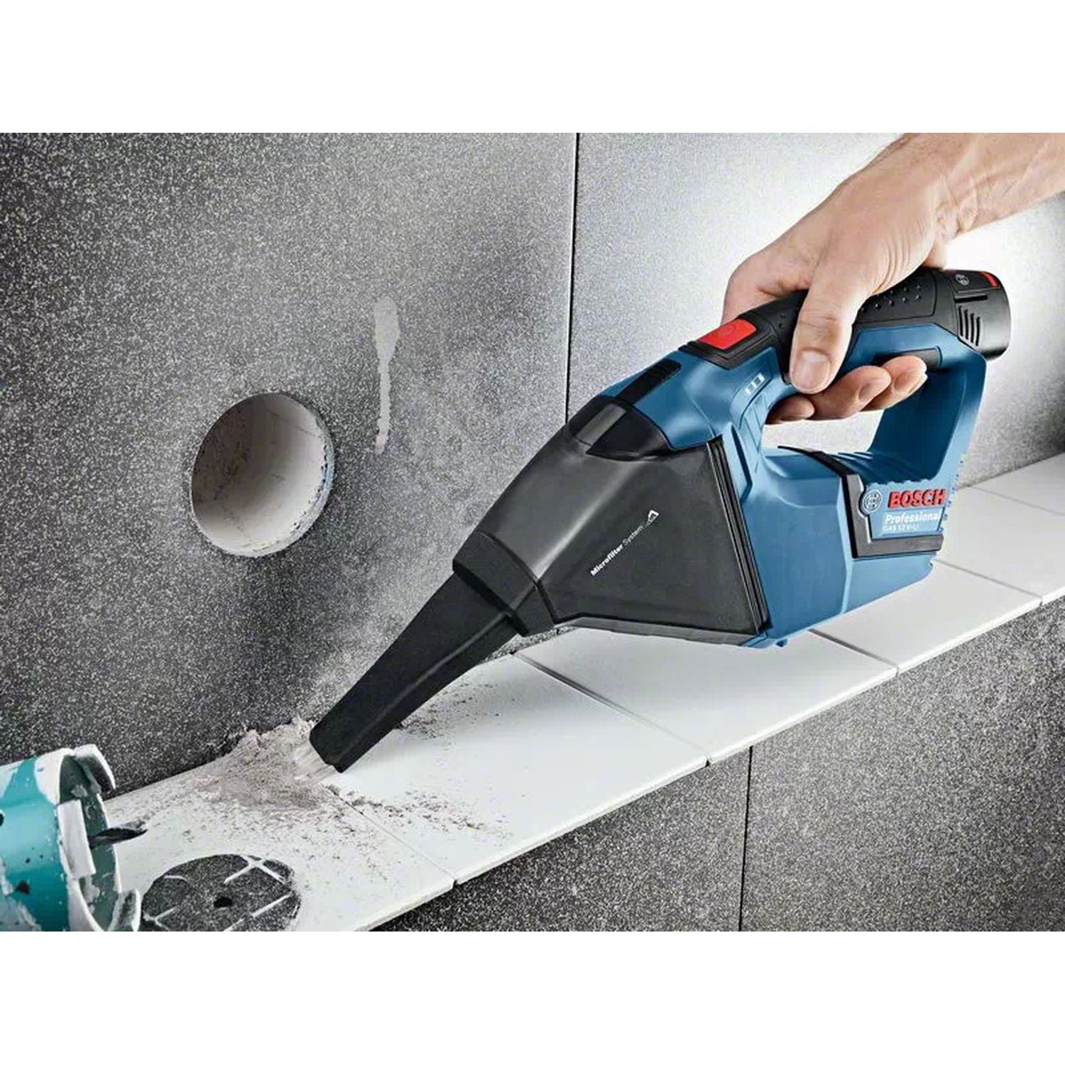 site behang het spoor Bosch Professional GAS 12V Accu Stofzuiger 12V Li-ion Basic Body |  Mastertools.nl