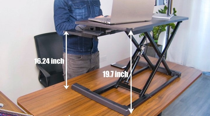 Sit Stand Desk Riser with Stable Structure Performs Better