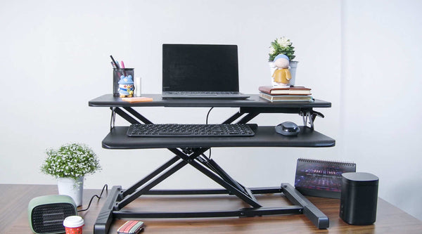 sit stand desk riser is designed for 1uality and beauty