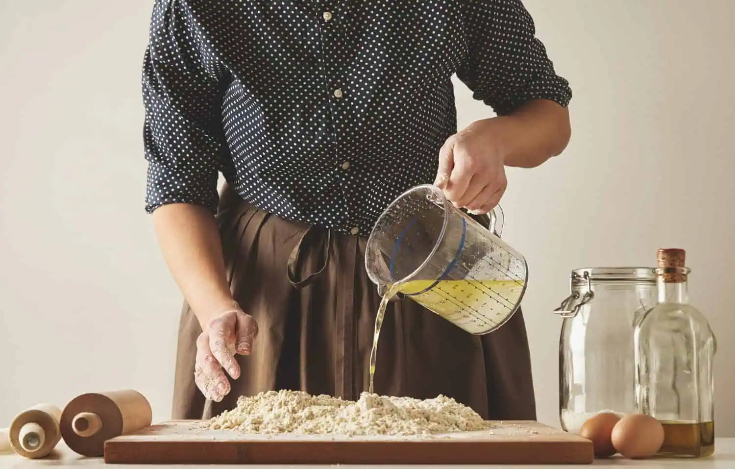 Adding Oil to the Flour