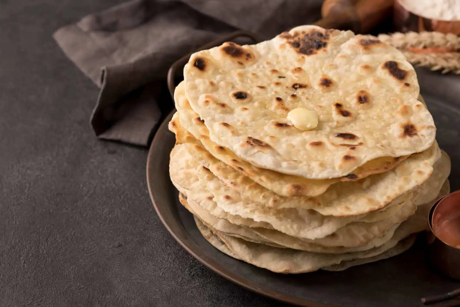Piling the rotis