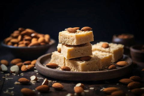 Almond Flour Barfi