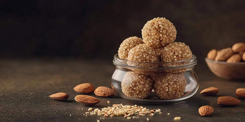 Almond Flour Laddoo