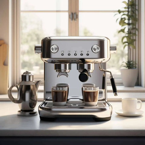 Espresso Machine With Built-In Grinder