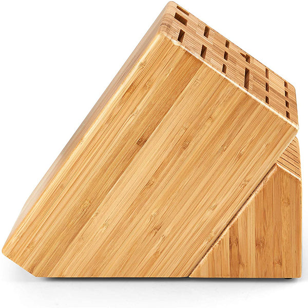 Knife Storage Block 25 Slots Bamboo